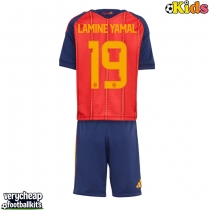 Spain Lamine Yamal #19 Replica Home Minikit World Cup 2026 Short Sleeve (+ pants)